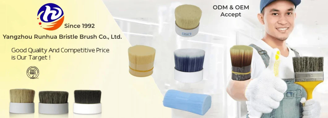 Paint Brush Making Material Plastic Bristles Pet Filaments Plastic Monofilament with Durable Anti-Drop Bristles