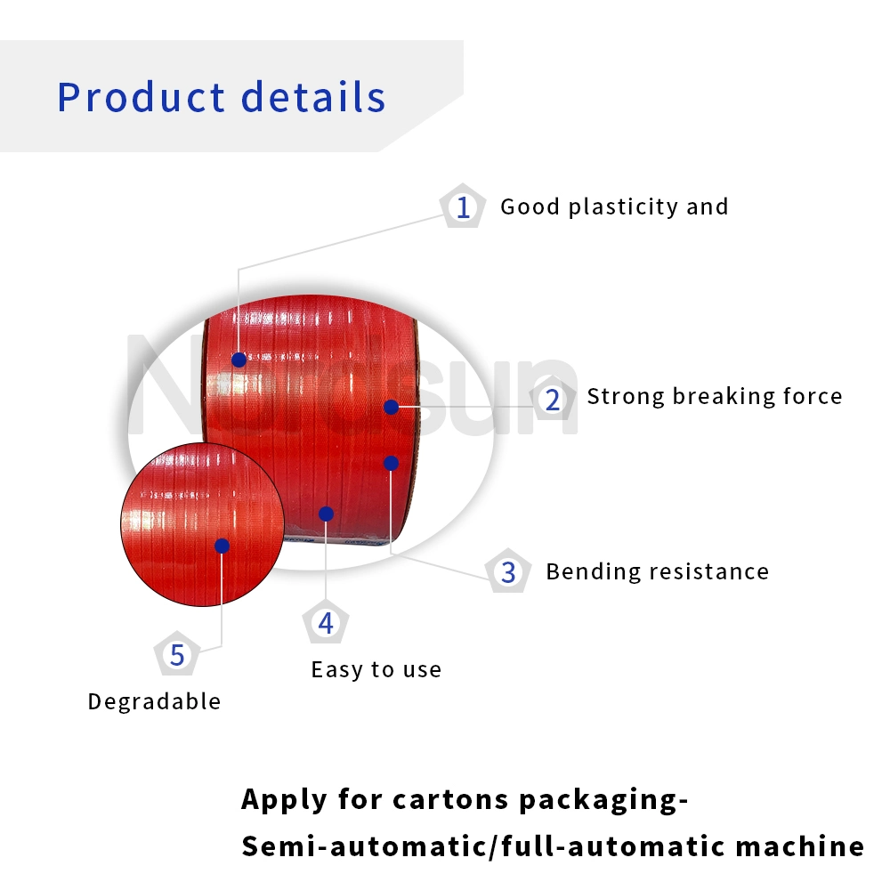 12mm Polypropylene Plastic PP Strapping