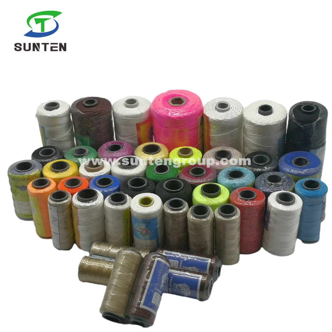 High Tenacity PE/PP/Polyester/Nylon Plastic Twisted/Braided Multi-Filament/Baler/Thread/Packing/Fishing Net Line by Spool/Reel/Bobbin/Hank