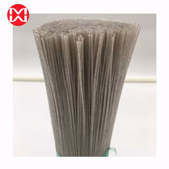 Высокая прочность и ударопрочность, скрученные нити PA612 для промышленных щеток, защитные приспособления для игл, изготовленные для поставщиков Tesla.